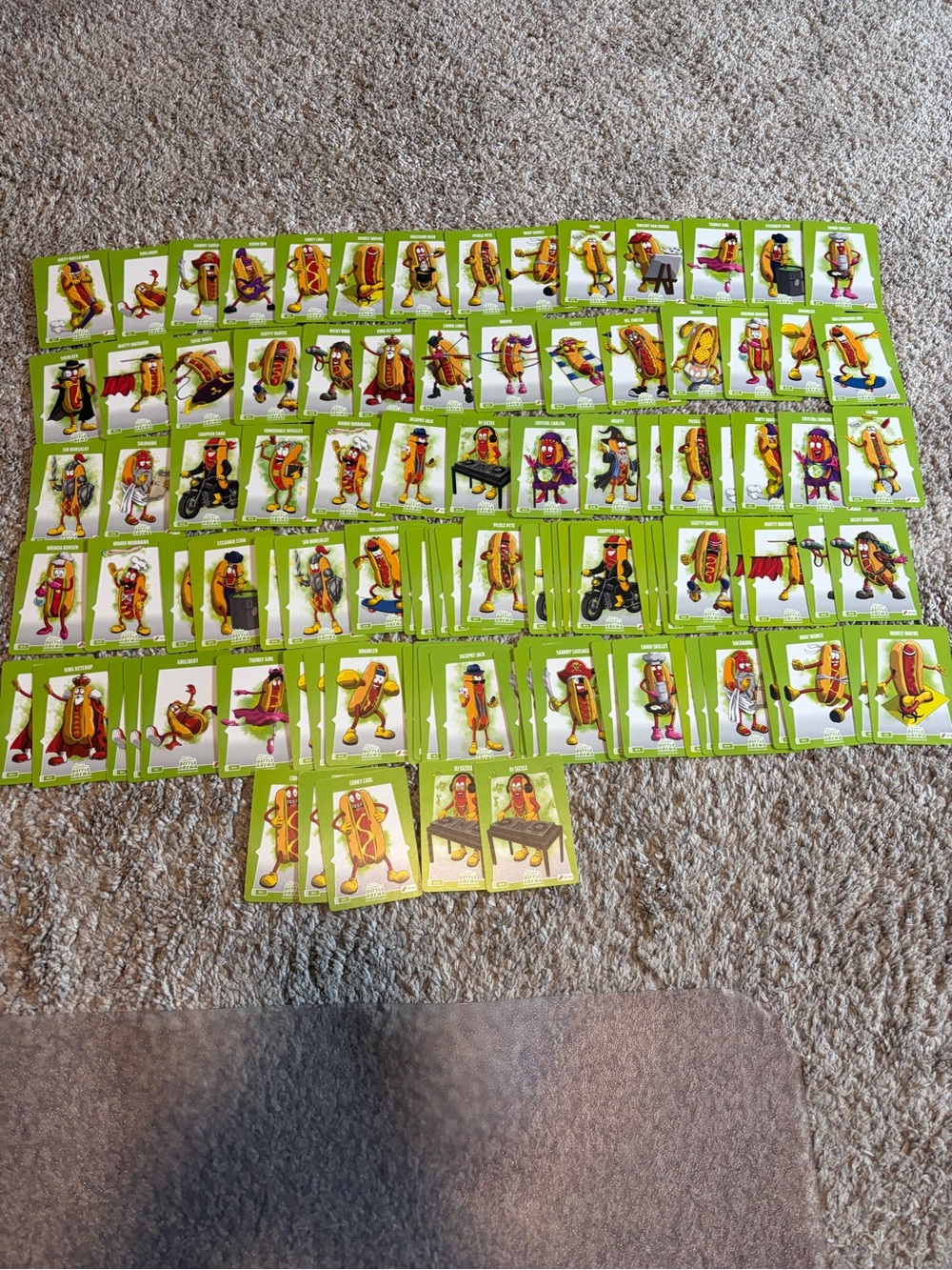 Lot of 101 Bo Jackson 2026 Bo Jackson Battle Arena Griffey Edition Hot Dog